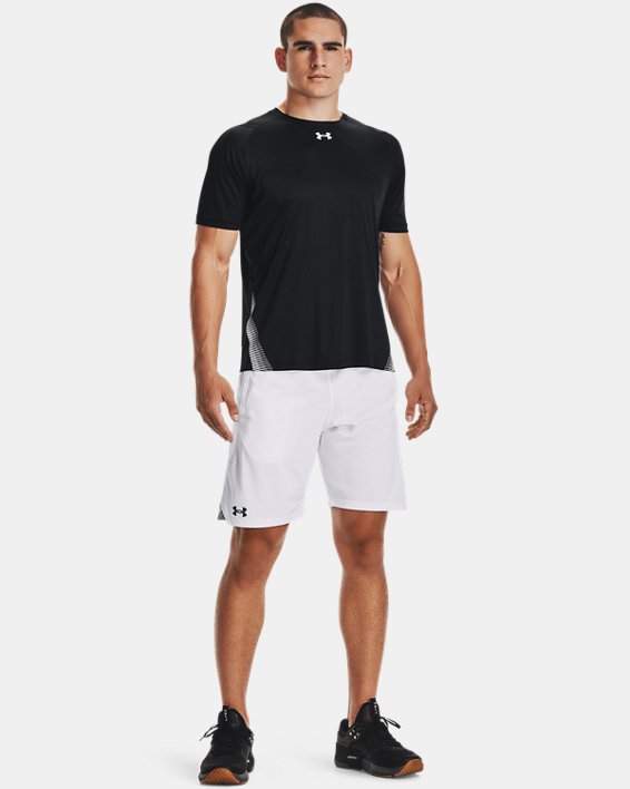 Men's UA Locker 9" Pocketed Shorts, White, pdpMainDesktop image number 2